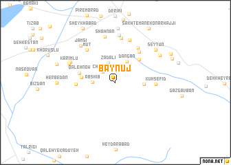 map of Bāynūj