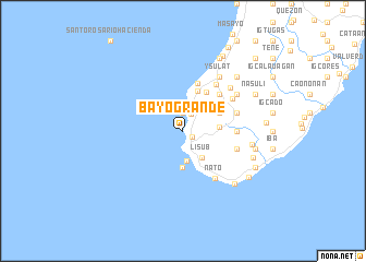 map of Bayo Grande