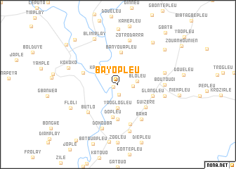 map of Bayopleu