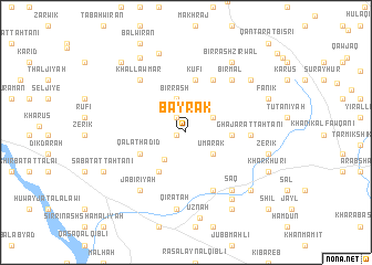 map of Bayrak