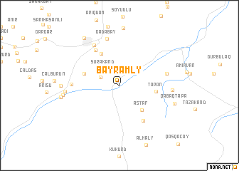 map of Bayramly