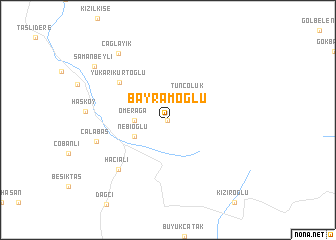 map of Bayramoğlu