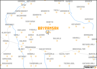 map of Bayramşah