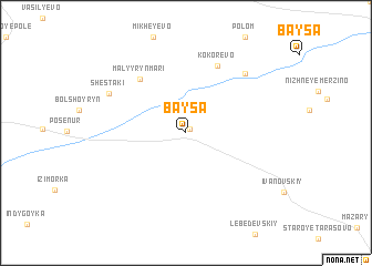 map of Baysa