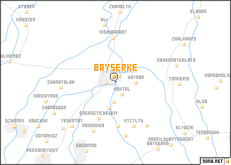 map of Bayserke