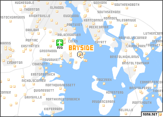 map of Bayside