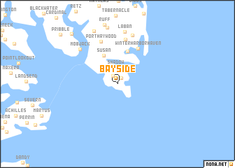 map of Bayside