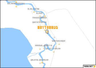 map of Bayt ‘Abbūd