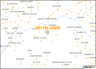 map of Bayt al Ja‘wirī