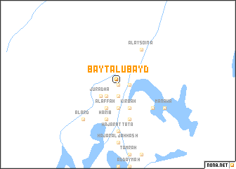 map of Bayt al ‘Ubayd