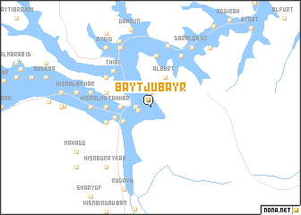 map of Bayt Jubayr