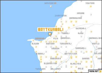 map of Bayt Kūmbalī