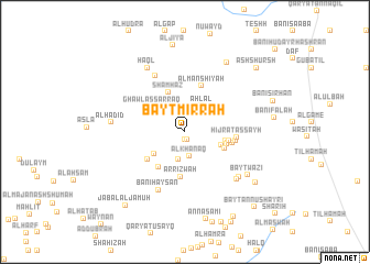 map of Bayt Mirrah