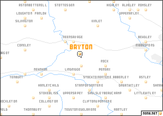 map of Bayton