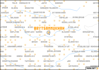 map of Bayt Sammūkhah