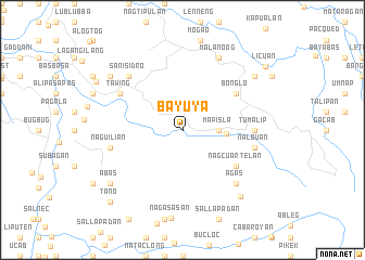 map of Bayuya