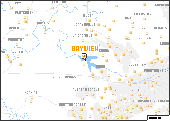 map of Bay View