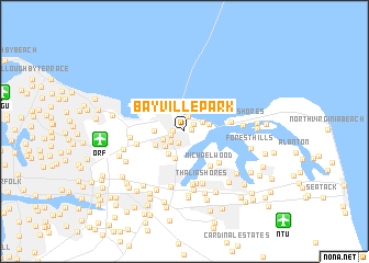 map of Bayville Park