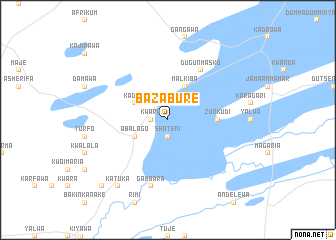 map of Bazabure