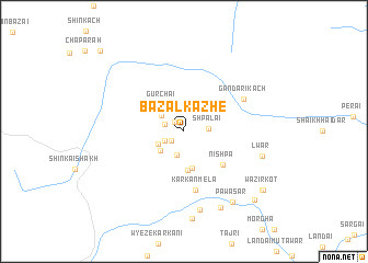 map of Bazal Kazhe