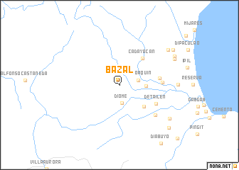 map of Bazal
