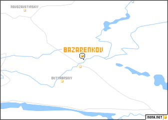 map of Bazarenkov