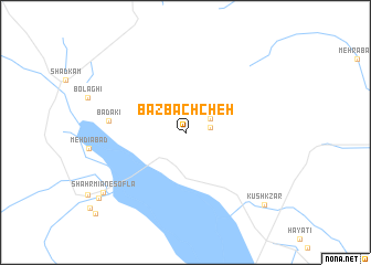 map of Bāz Bachcheh