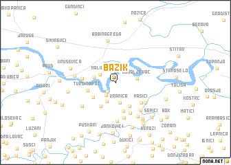 map of Bazik