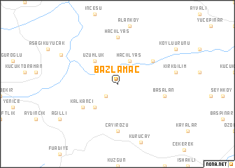 map of Bazlamaç