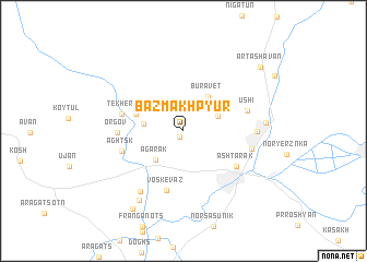 map of Bazmakhpyur