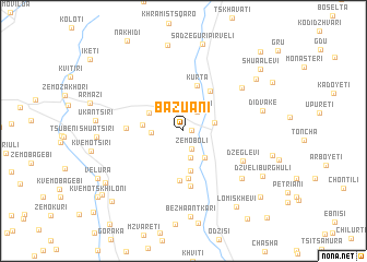map of Bazuani