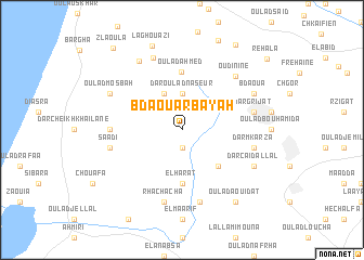 map of Bdaoua Rbayah