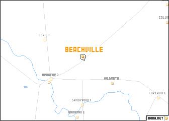 map of Beachville