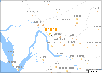map of Beach
