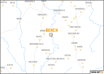 map of Beach