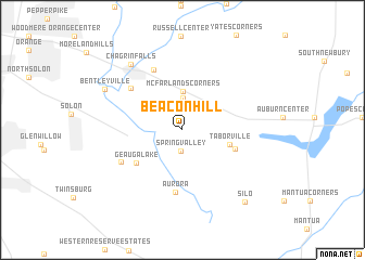 map of Beacon Hill