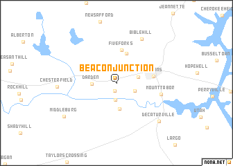 map of Beacon Junction