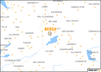 map of Beagh