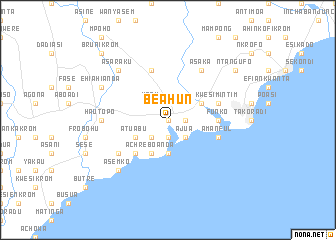 map of Beahun