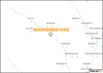 map of Beampombo Atsimo