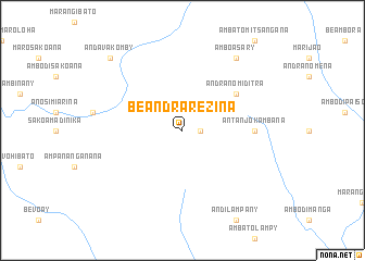 map of Beandrarezina