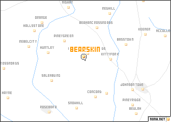 map of Bearskin