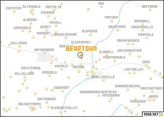 map of Beartown