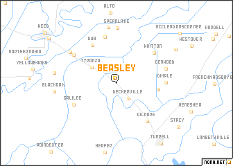 map of Beasley