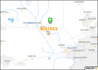 map of Beatrice