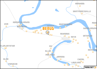 map of Beaud