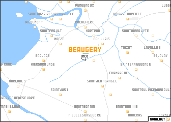 map of Beaugeay