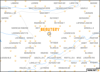 map of Beautery