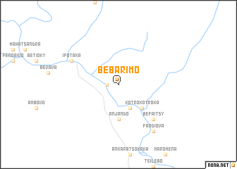 map of Bebarimo
