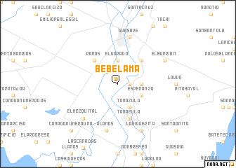 map of Bebelama